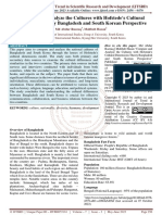 Compare and Analyze The Cultures With Hofstedes Cultural Dimensions Theory Bangladesh and South Korean Perspective