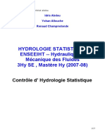 Hydrologie Statistique 2