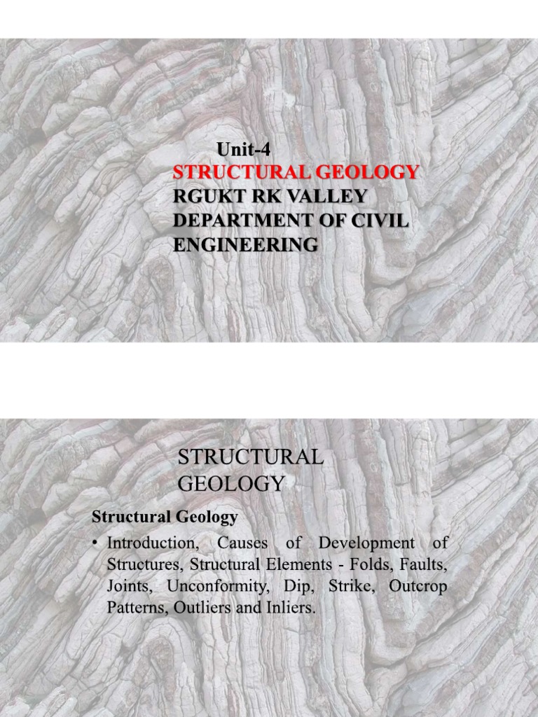 Structural Geology | PDF