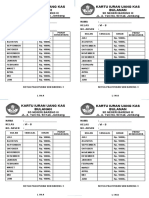 Kartu Iuranuang Kas Bulanan