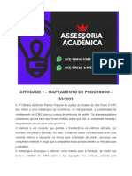 Atividade 1 - Mapeamento de Processos - 53 2023