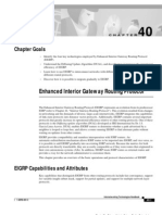 Enhanced Interior Gateway Routing Protocol