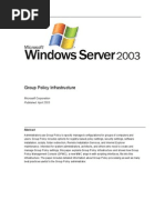 Group Policy Infra