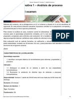 Examen - Semana 01 - Formativa 1 - Análisis de Proceso