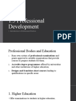 1.5 Professional Development
