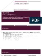 Information & Communication Technology Paper - 1: Unit 1: Concept of ICT