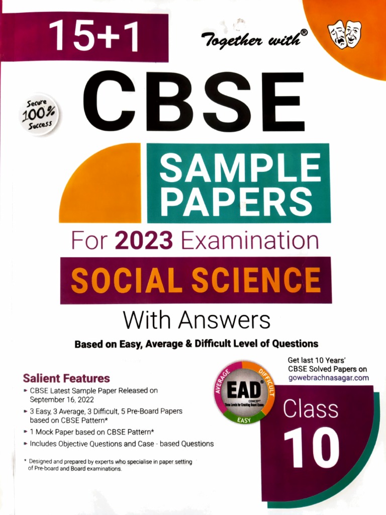 Class 10 Sample Paper Social Science PDF