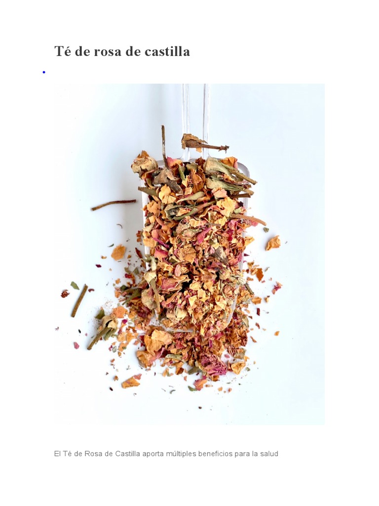 Té de Rosa de Castilla PDF
