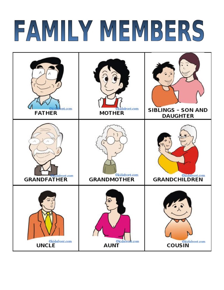 Family Members | PDF | Cooking, Food & Wine