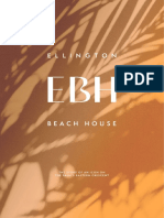 Ellington Beach House - Brochure