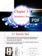 Chapter 3 - Destructive Test