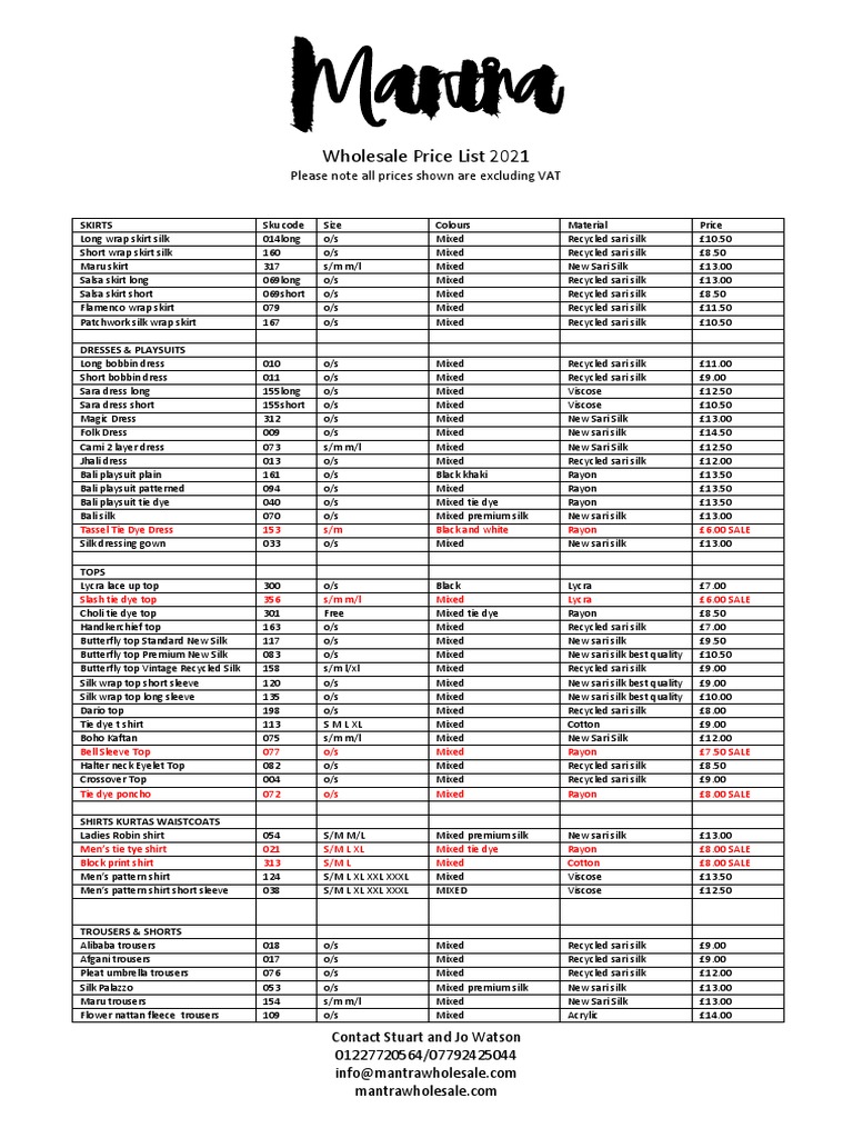 NOSA PRICE LIST FOR 2023 PDF DOWNLOAD visual data 6