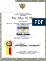 Diploma Hector Sierra
