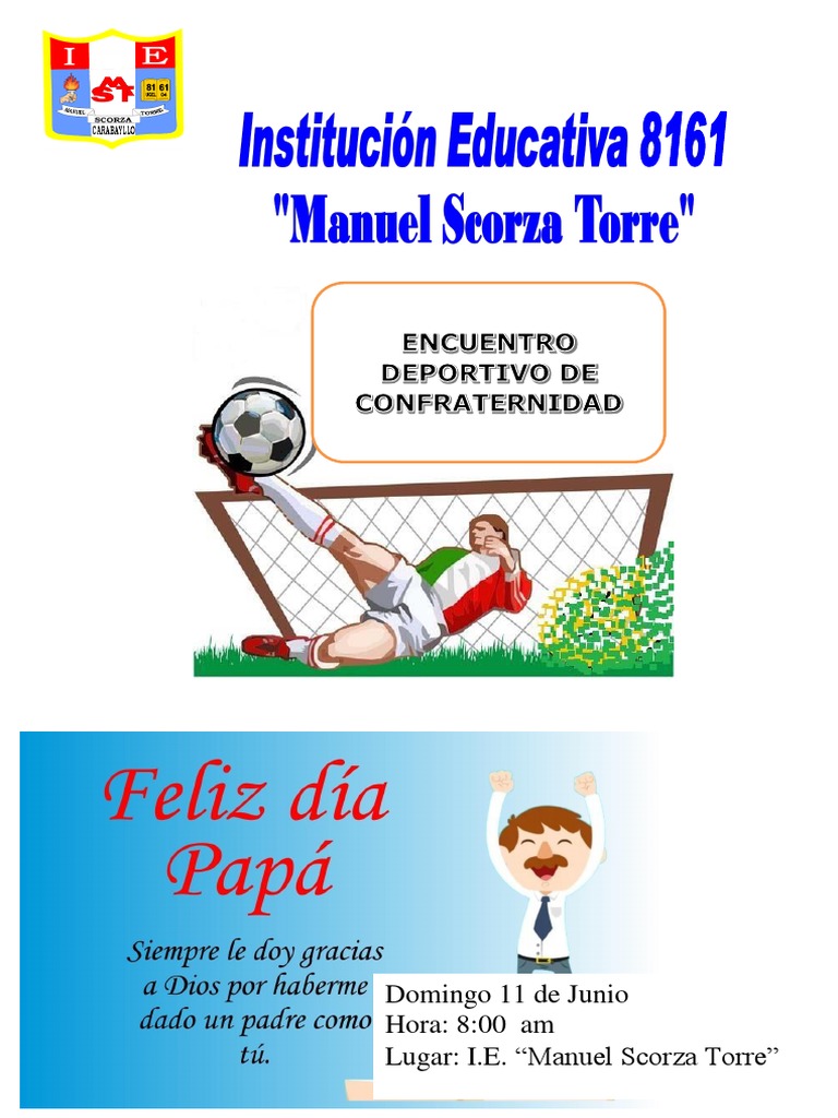 Campeonato Deportivo por el Día del Padre | PDF | Árbitro | Deportes