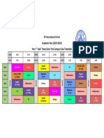BHN Yr7 - Jade Class Timetables 2023-2024