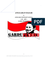 AD-ART Gardu Prabowo 