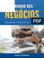 Ebook Sobre Negócios - Capa Com Páginas