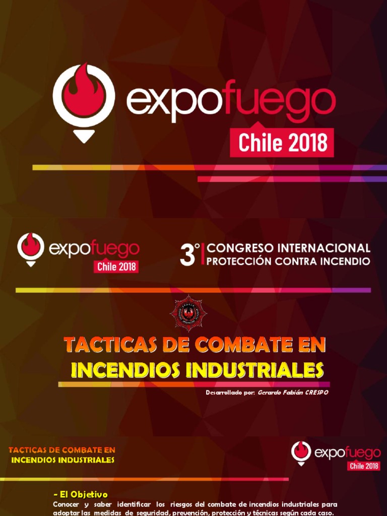 Riesgos en Combate de Incendios Industriales | PDF