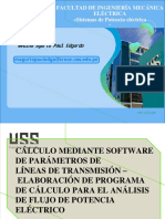 Facultad de Ingeniería Mecánica Eléctrica Sistemas de Potencia Eléctrica