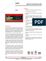 Annunciator - Secutron MR2644R