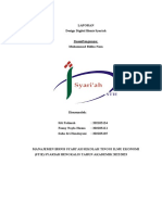 Laporan Desain Digital Bisnis Syariah