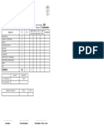 Boletín de Calificaciones: Instituto Santa Ana y San Joaquín (A - 252)