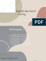 Huruf Kapital Dan Huruf Miring - Indo