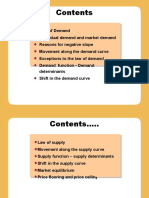 Demand - Supply Market Equilibrium