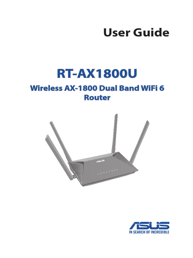 Rtax 1800 U | PDF | Wireless Lan | Ip Address