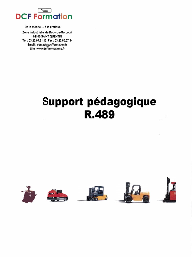 Formation CACES R489 : Réglementation et Pratiques | PDF