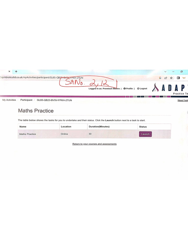 Maths Adapt 2 | PDF