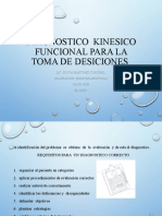 2 DIAGNOSTICO KINESICO FUNCIONAL PARA LA TOMA DE DESICIONES Completo