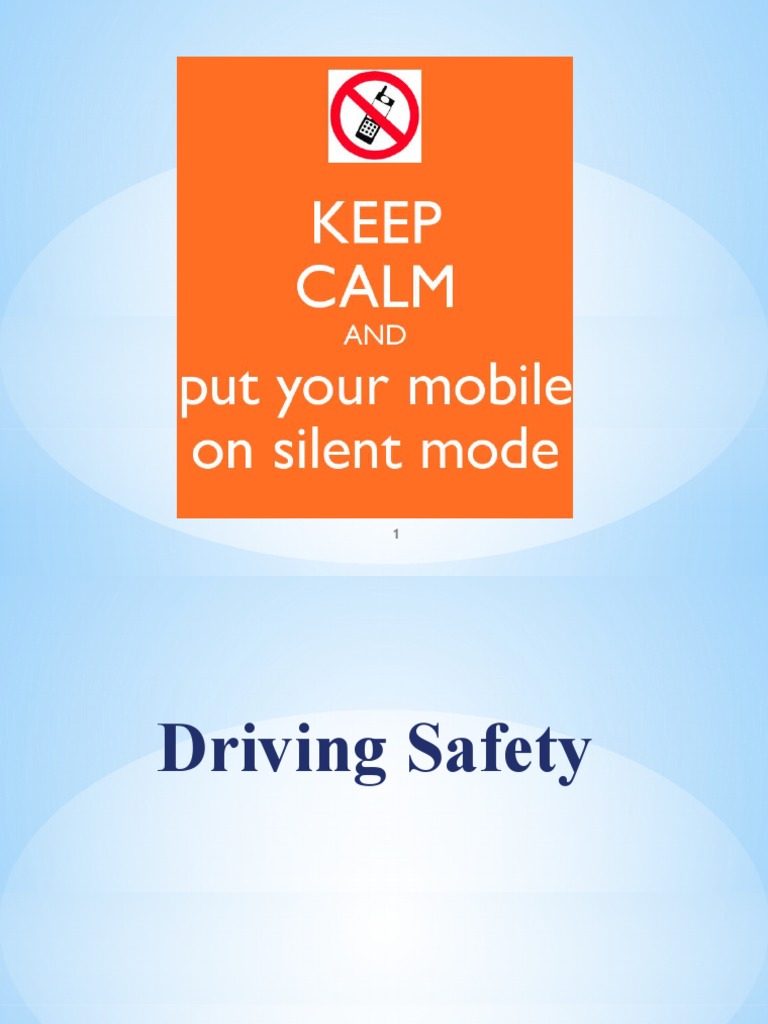 Driving Safety Training PDF