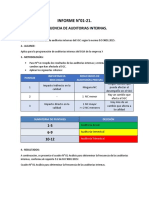 Informe N-1-23 Frecuencia de Auditorias Internas - 9001