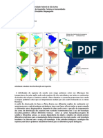 Exercico Modelo de Distribuiçao de especies