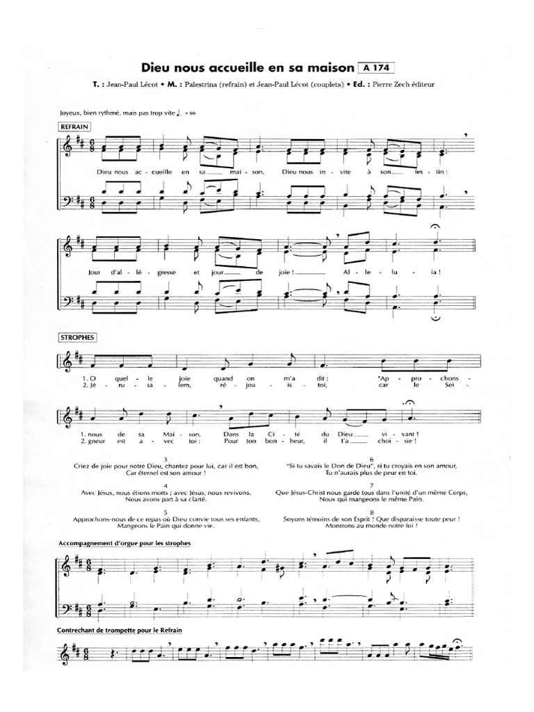 Dieu Nous Accueille en Sa Maison PDF