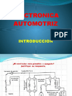 Electrónica Automotriz. Introducción.
