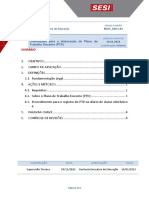 EDUC_036 - Orientações Para a Elaboração de Plano de Trabalho Docente (PTD)