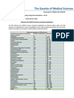 References For COVID-19 Vaccine Associated Complications