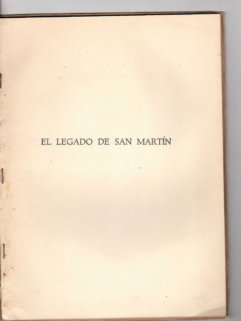 El Legado de San Martin | PDF