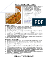 Chicken Curry Japanese PDF
