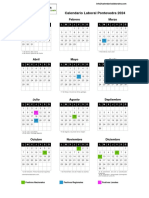Calendario Laboral 2024 Pontevedra