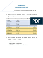 Ejercicios de La Ley Antoine