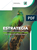 Estrategia de Conservacion Del Quetzal