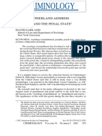 Penality and The Penal State