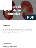 Diureticos Mecanismo de Acción