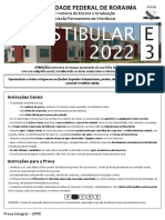 Caderno de Provas - E3 - PI - 0A Vestibular 2022