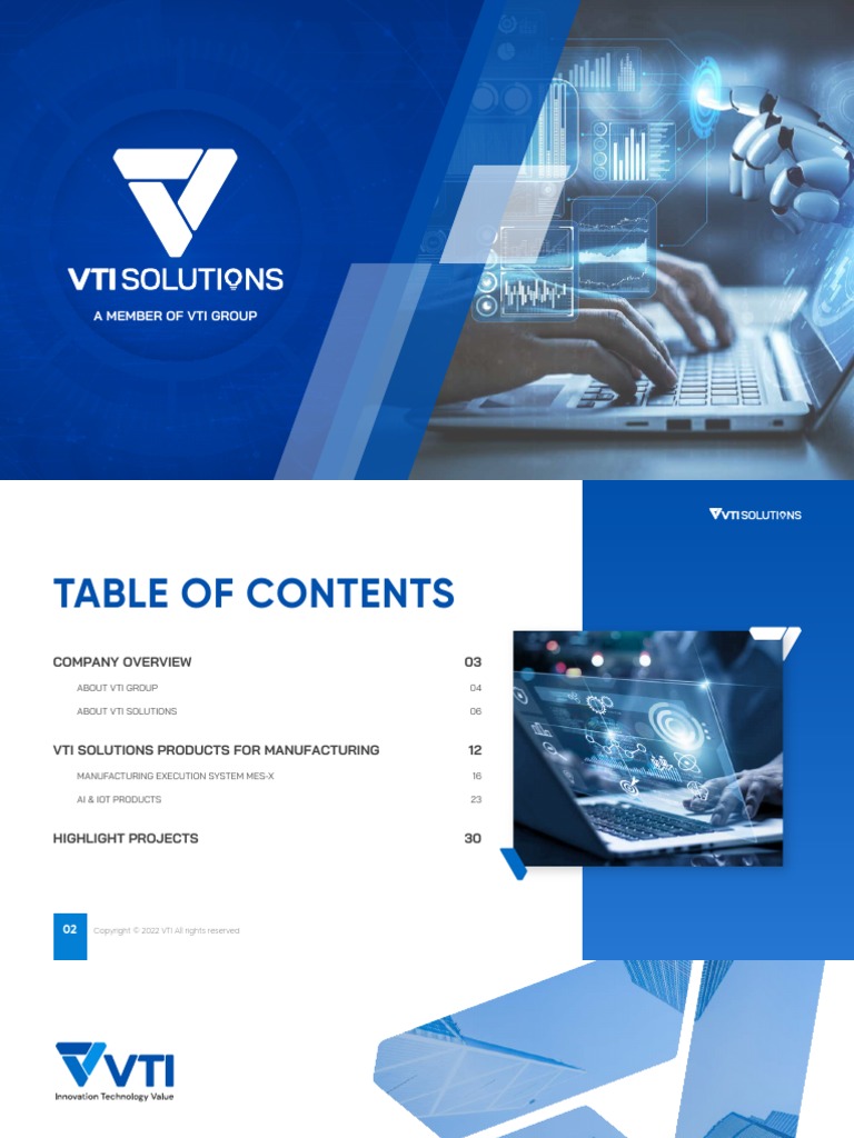 Vti Solutions Introduction Pdf Internet Of Things Automation