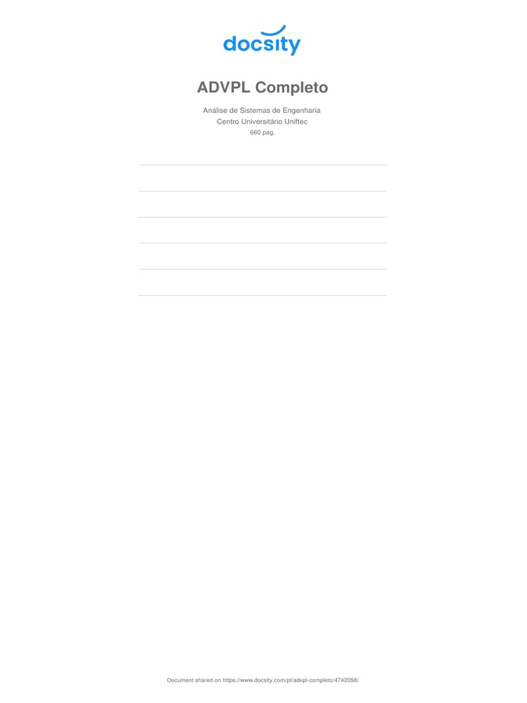 Docsity advpl completo download gr tis pdf algoritmos science