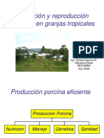Produccion y Reproduccion Porcina en Granjas Tropicales BN